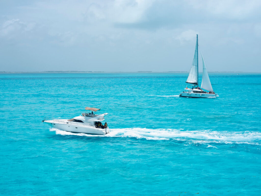 Cancun excursion cost for an Isla Mujeres catamaran