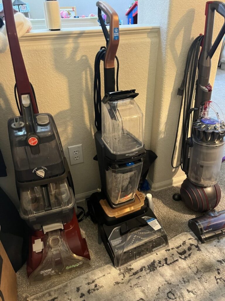Best carpet cleaner for pets comparison of Dyson Bissell and Hoover
