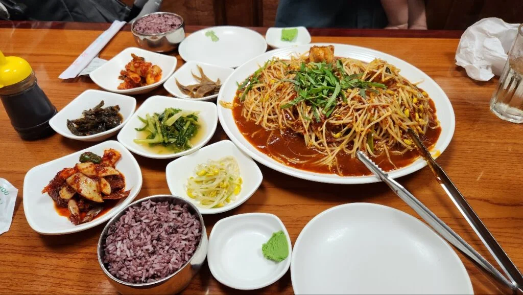 Spicy Korean monkfish stew, agujjim, at Chung Ki Wa Duluth