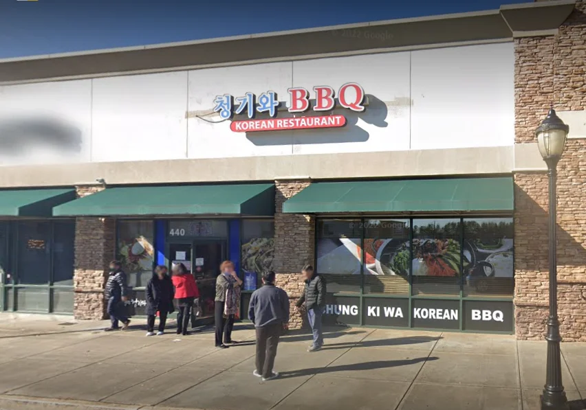 Exterior of Chung Ki Wa Korean BBQ in Duluth, Georgia