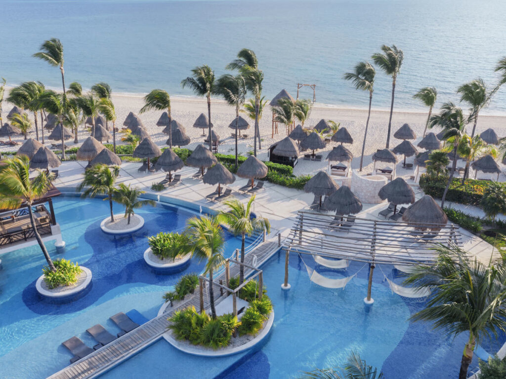 Excellence Playa Mujeres adults only resort pool
