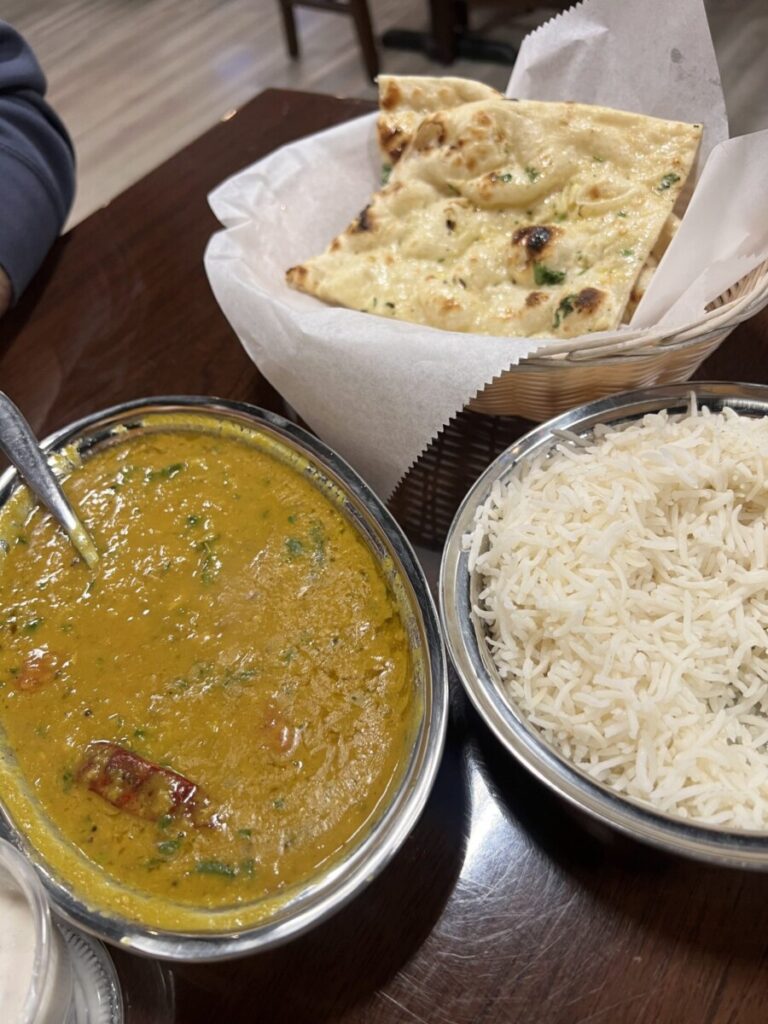 Tadka dal at Kinnera Biryani and Grill