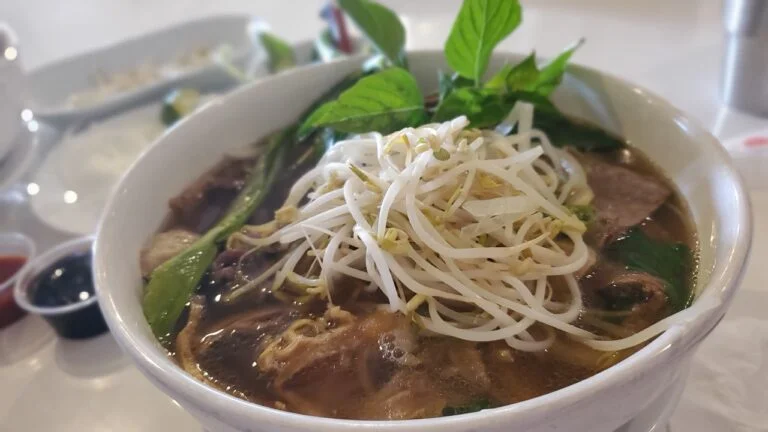 P1 combination pho with several beef cuts at Pho House Duluth