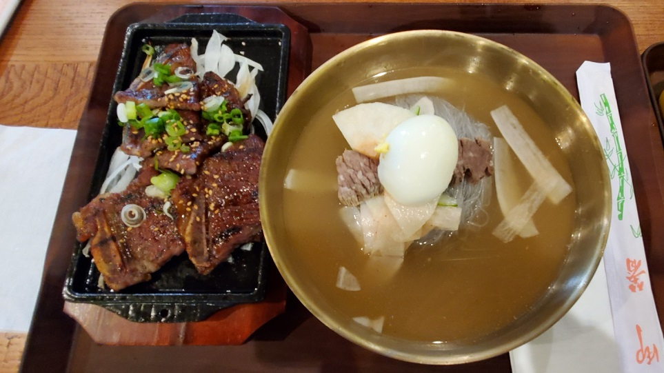 Second Sambong Naengmyun menu photo from the original visit