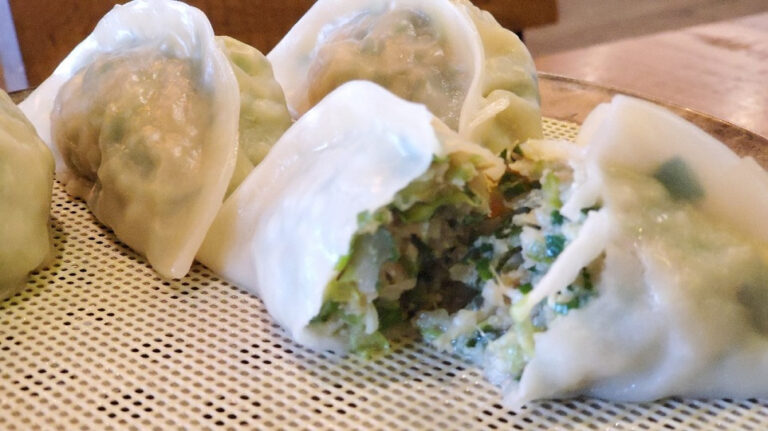 Korean cold noodle meal at Sambong Naengmyun Duluth